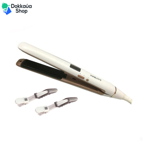 مكواة فرد الشعر سوكاني سيراميك Sokany Professional Cl-8288 750F