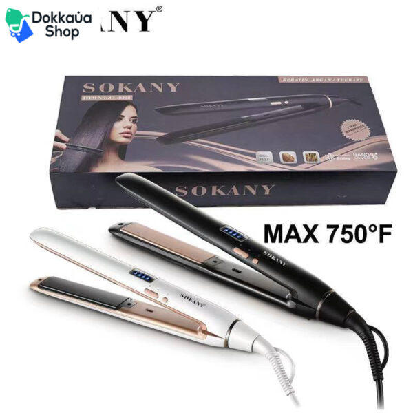مكواة شعر سوكاني 750 Sokany Professional Cl-8288