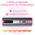 Sokany Wireless USB Auto Curler مكواة شعر كيرلى لاسلكي