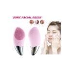 Electric Silicone Ultrasonic Facial Cleanser Brush -2way - الصورة 3