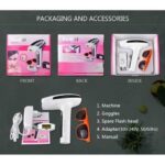 Kemei KM-6812 Hair Removal Laser Epilator جهاز ليزر لازالة الشعر الدائم بالليزر الفوتون النبضي- 20000 ألف نبضة - الصورة 16