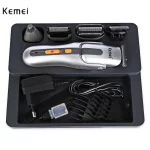 ⁦Kemei ماكينة حلاقة كيمي 8 في 1 لحلاقة الشعر والأنف والجسم وقص وتنعيم اللحية KM-680A⁩ - الصورة ⁦15⁩