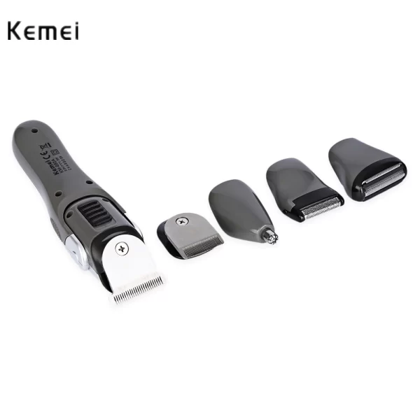 ⁦Kemei ماكينة حلاقة كيمي 8 في 1 لحلاقة الشعر والأنف والجسم وقص وتنعيم اللحية KM-680A⁩ - الصورة ⁦17⁩