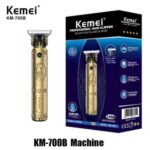 Kemei ماكينه الحلاقه الاحترافيه كيمى جسم معدنى زيرو موس km-700B - الصورة 14