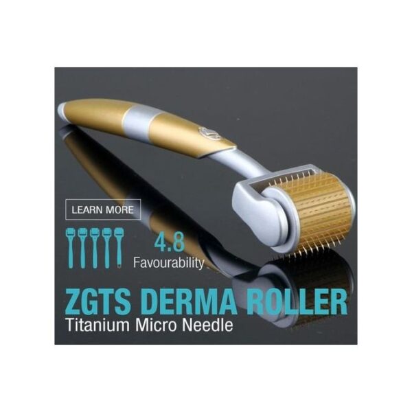 ⁦ZGTS ديرما رولر Gold Titanium  لاستعادة نضارة البشرة⁩ - الصورة ⁦7⁩