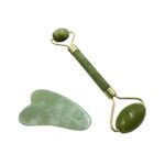 ⁦أداة جاد رولر الأصلي وجوا شا jade roller gua sha set⁩ - الصورة ⁦7⁩