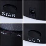 اشتري اباجورة ليد ستار ماستر نجوم وقمر المضيئة - star master led light - الصورة 6