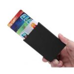 ⁦اشتري حافظة كروت معدنية لحفظ بطاقات العمل وكروت الإئتمان - metal wallet⁩ - الصورة ⁦6⁩