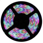 اشتري شريط ليد لاصق متعدد الألوان للديكور - بالريموت والشاحن - 5 متر 12 فولت - LED Strip With Remote Control - 5 M - 12V - 6A - الصورة 2