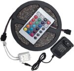اشتري شريط ليد لاصق متعدد الألوان للديكور - بالريموت والشاحن - 5 متر 12 فولت - LED Strip With Remote Control - 5 M - 12V - 6A - الصورة 4