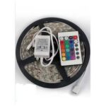 اشتري شريط ليد لاصق متعدد الألوان للديكور - بالريموت والشاحن - 5 متر 12 فولت - LED Strip With Remote Control - 5 M - 12V - 6A - الصورة 5