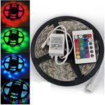 اشتري شريط ليد لاصق متعدد الألوان للديكور - بالريموت والشاحن - 5 متر 12 فولت - LED Strip With Remote Control - 5 M - 12V - 6A - الصورة 6