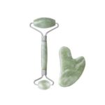 جاد رولر للوجه بالكوارتز Jade roller quartz With Protective Box for Facial Skin Care - الصورة 14