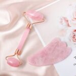جاد رولر للوجه بالكوارتز Jade roller quartz With Protective Box for Facial Skin Care - الصورة 16