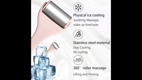 ⁦جهاز الايس رولر المعدن للوجة ولشد البشرة Ice Roller Stainless Steel For Healthier Skin⁩ - الصورة ⁦15⁩