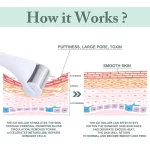⁦جهاز الايس رولر المعدن للوجة ولشد البشرة Ice Roller Stainless Steel For Healthier Skin⁩ - الصورة ⁦3⁩