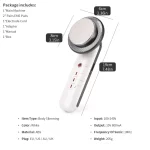 ⁦جهاز التراسونيك 3 فى 1 للعناية بالبشرة والتخسيس والتدليك Ultrasonic Cavitation Radio Frequency Beauty and Skin Care Machine with EMS⁩ - الصورة ⁦18⁩