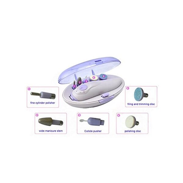 ⁦جهاز باديكير للنساء للعناية بأظافر اليد والقدم - KEEPING NAIL HEALTH⁩ - الصورة ⁦7⁩