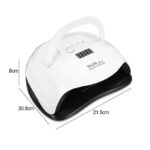 جهاز تجفيف طلاء الاظافر sun Professional Uv Led Timer Nail Dryer - 126 W - الصورة 7