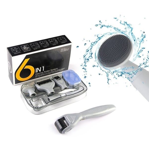 ⁦جهاز ديرما رولر للوجه والجسم 6 في 1 Derma Roller System 6 in 1⁩ - الصورة ⁦2⁩