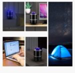 ⁦جهاز قاتل الناموس الكهربائي بمصباح يو إس بي للأشعة فوق البنفسجية - أبيض Mosquito Killer Light⁩ - الصورة ⁦14⁩