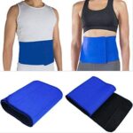 حزام التخسيس الازرق للبطن Waist Slimming Belt - Blue - الصورة 2