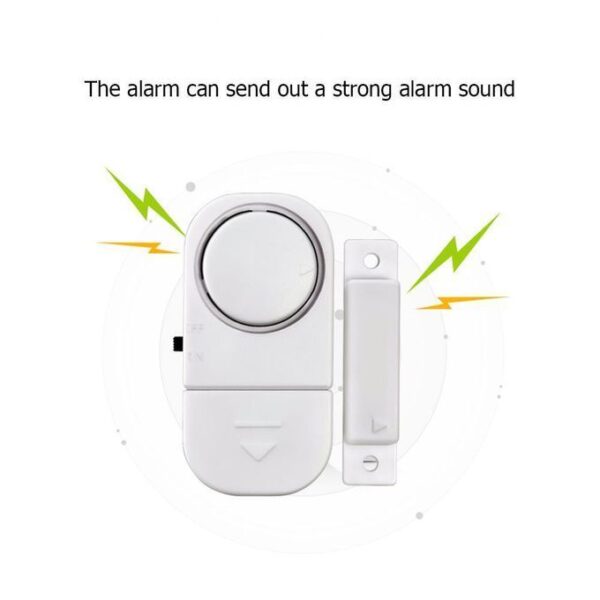 ⁦سينسور باب أو شباك لاسلكي بنظام انذار لمكافحة السرقة Wireless Door Sensor⁩ - الصورة ⁦6⁩