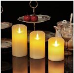 شموع بدون لهب بالريموت 3 قطع 12 لون مختلف - Led Candle With Remote Control 3 Pcs - الصورة 5