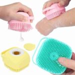 فرشاة استحمام سيليكون مع موزع صابون 2×1 Shower Brush With A Soap Dispenser - الصورة 9