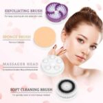 فرشاة تنظيف الوجه الكهربائية والمساج 4 في1 Facial Cleaning Brush - الصورة 17