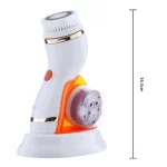 فرشاة تنظيف الوجه الكهربائية والمساج 4 في1 Facial Cleaning Brush - الصورة 4