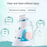فرشاة تنظيف الوجه الكهربائية والمساج 4 في1 Facial Cleaning Brush - الصورة 7