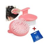 ⁦فرشاة غسيل الشعر السيليكون Silicone Hair Brush Shampoo Scalp⁩ - الصورة ⁦4⁩