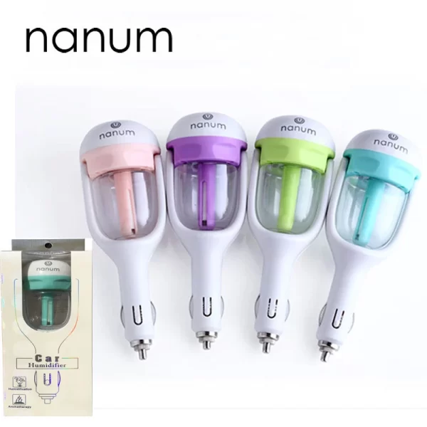 ⁦فواحة سيارة وشاحن 1.5 امبير - Car Air Purifier Steam Humidifier⁩ - الصورة ⁦7⁩