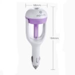 ⁦فواحة سيارة وشاحن 1.5 امبير - Car Air Purifier Steam Humidifier⁩ - الصورة ⁦8⁩