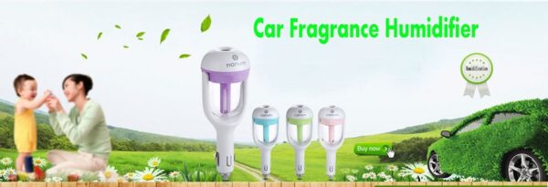 ⁦فواحة سيارة وشاحن 1.5 امبير - Car Air Purifier Steam Humidifier⁩ - الصورة ⁦9⁩