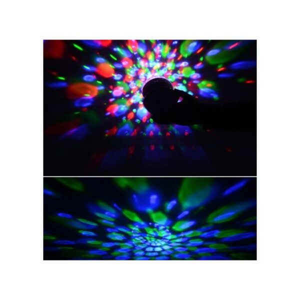 ⁦كرة ديسكو مكبر صوت بلوتوث لاسلكي اتش تريز ديسكو بول لايت - ball crystal lights disco & speaker Bluetooth wireless⁩ - الصورة ⁦2⁩