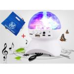 كرة ديسكو مكبر صوت بلوتوث لاسلكي اتش تريز ديسكو بول لايت - ball crystal lights disco & speaker Bluetooth wireless - الصورة 6