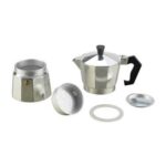 كنكة قهوة اسبريسو والموكا على البوتاجاز - 3 كوب Stovetop Espresso Maker - 3 Cups - الصورة 4