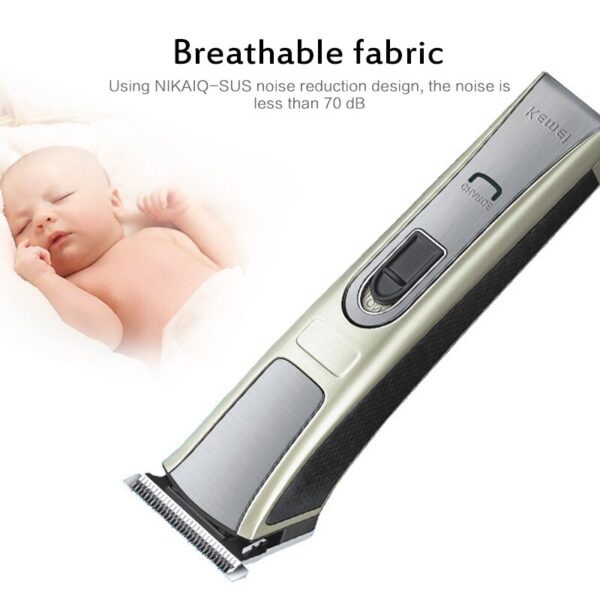 ⁦ماكينة حلاقة كيمي 5017 لحلاقة الشعر والذقن بدون ضجيج للصغار والكبار kemei km-5017 Electric Shaver⁩ - الصورة ⁦5⁩