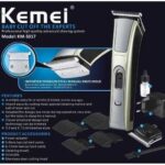 ماكينة حلاقة كيمي 5017 لحلاقة الشعر والذقن بدون ضجيج للصغار والكبار kemei km-5017 Electric Shaver - الصورة 10