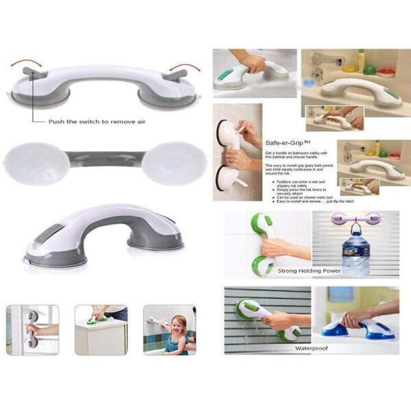 ⁦مانع الانزلاق مقبض حوض الاستحمام مساعد لمنع الانزلاق As Seen On Tv Easy To Grip Helping Handle⁩ - الصورة ⁦7⁩