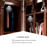 ⁦مجموعة مصابيح LED بجهاز تحكم عن بعد من 3 قطع LED Light With Remote Control Set Of 3⁩ - الصورة ⁦4⁩