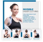 مشد ظهر واكتاف ذكي الكتروني مع سنسور للتنبيه عند انحناء الظهر SMART POSTURE CORRECTOR BRACE - الصورة 6