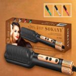 مشط الشعر الحراري سوكاني 950 فهرنهايت فرشة لفرد الشعر Sokany SK-1008 - الصورة 9