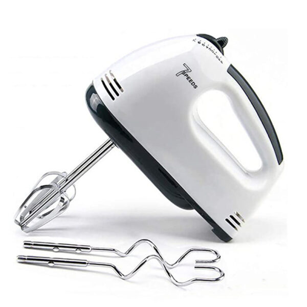 ⁦مضرب يدوي كهربائي 7 سرعات تربو 4 مضرب من الإستانلس ستيل Portable Hand Mixer Machine⁩ - الصورة ⁦4⁩