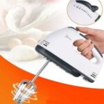 مضرب يدوي كهربائي 7 سرعات تربو 4 مضرب من الإستانلس ستيل Portable Hand Mixer Machine - الصورة 8