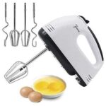 مضرب يدوي كهربائي 7 سرعات تربو 4 مضرب من الإستانلس ستيل Portable Hand Mixer Machine - الصورة 9