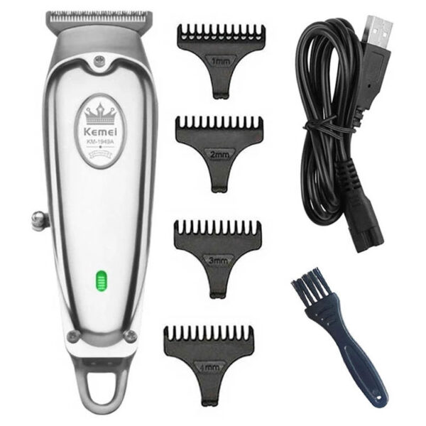⁦مكنة حلاقة الشعر كيمي 1949A السوبر Kemei KM-1949A One Blade For Men Face Shaver⁩ - الصورة ⁦3⁩