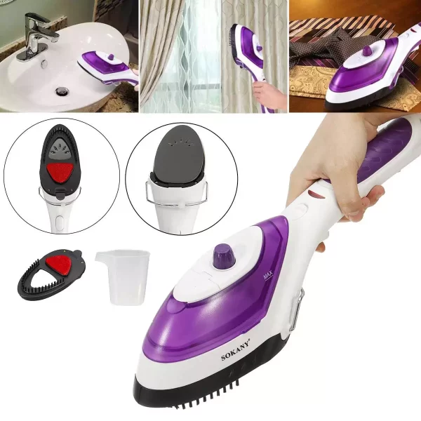 ⁦مكواة بخار للملابس والاقمشة Steam Iron1000 وات⁩ - الصورة ⁦17⁩